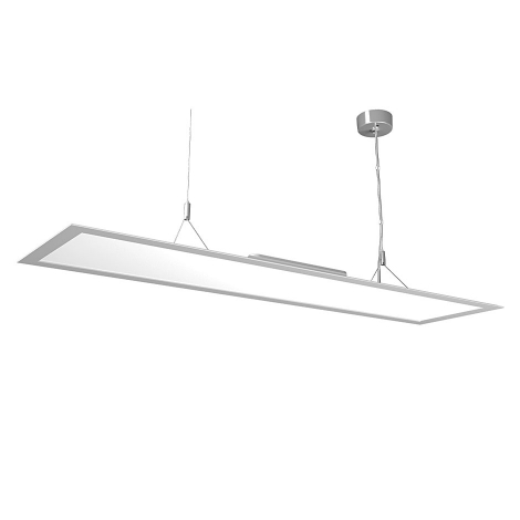 چراغ LED آویز 120*30 مهتابی 52 وات با صفحه شیری ساتن لدیلوکس مازی نور